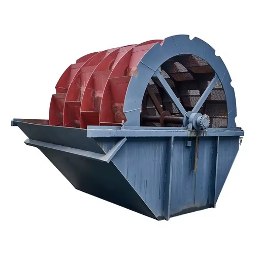 Wheel Bucket Sand Washing Machine Mining Quarry Equipment with Gear Pump 50-75t/h Capacity