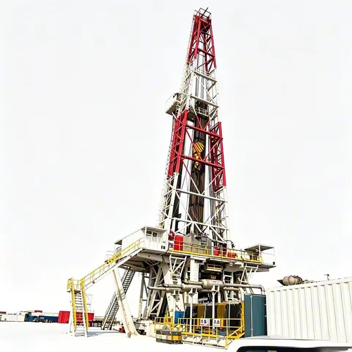 ZJ50 Series Onshore Oil Drilling Rig Full Set Diesel Engine Gearbox Pump-5000m Max Depth Land Drilling Machine for Base Mud