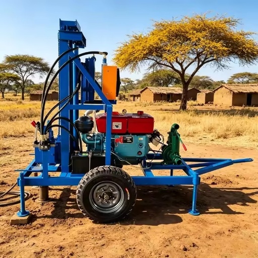 Hot-Sale Water Well Drill Rig for African Markets with Adaptation to Local Power Conditions and Field Environments
