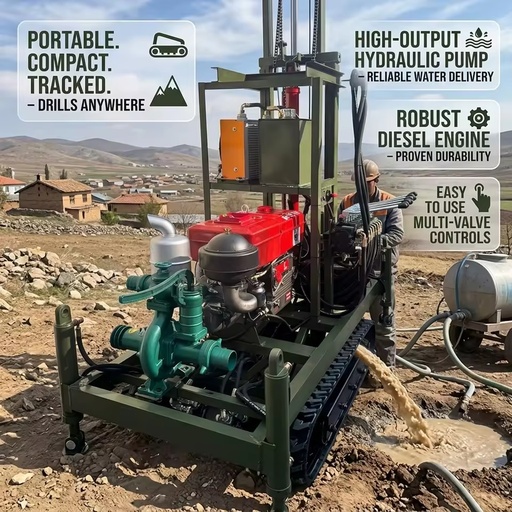 Cheap Water Well Drilling Rig Hydraulic Water Well Drilling Rig Price for Sale