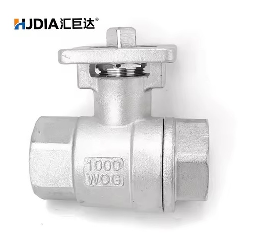Full Port 2-Piece Flanged Ball Valve with High-Platform for Electric Actuator Gas Media Oil & Gas Pipeline Application