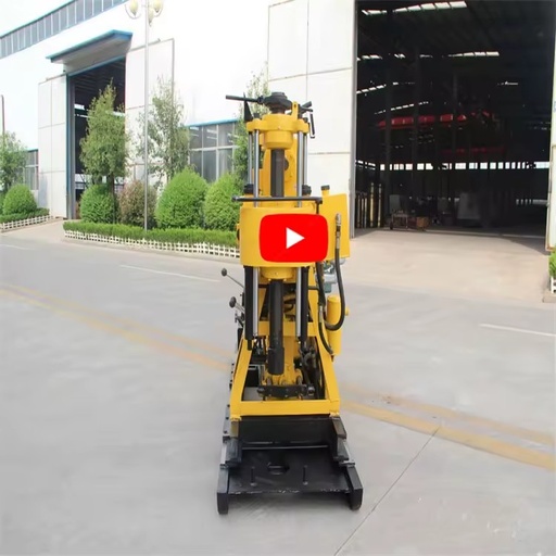 Small Diesel Hydraulic 100m Water Well Drilling rig Mine Drilling rig