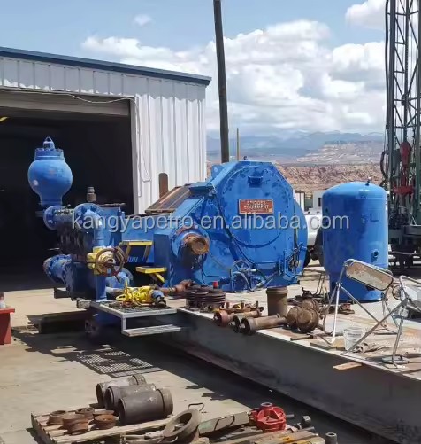 F-1000 Mud Pump for Drilling Rig | High Performance API Triplex Piston Pump for Oilfield Drilling