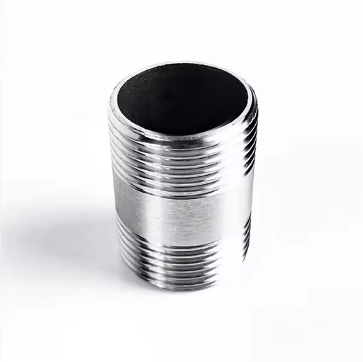 304 316 1/8 Stainless Steel NPT BSPT BSPP Threaded Double Male Threaded Extended Male Threaded Nipple Non Standard Customizable
