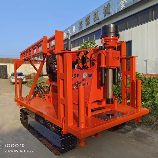 Mine Core Drilling Rig Gasoline Powered Ore Drilling with 1 Year Warranty Bearing Max 500m Drilling Depth