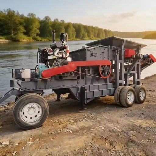 Diesel Stone Crusher Machine