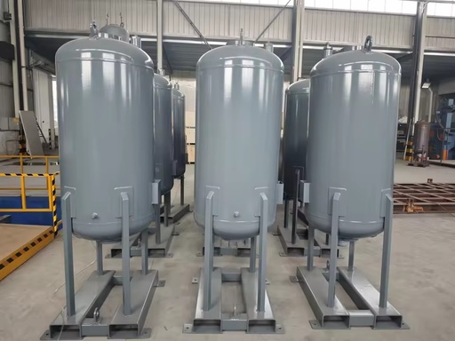 Vertical Pressure Vessel (ASME Standard) Stainless Steel 2MPa Design Pressure Underground Storage Tank for Industrial Gas Steam