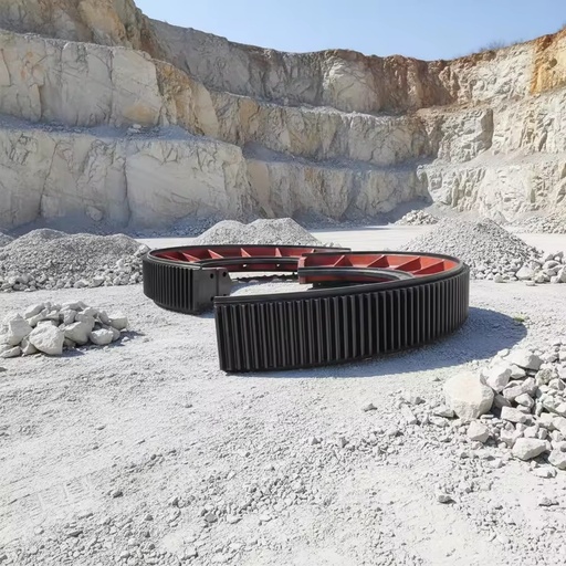 Low Abrasion Ball Mill Girth Gear Mining Machinery for Cement Clinker Grinding Stable Operation Timely Delivery