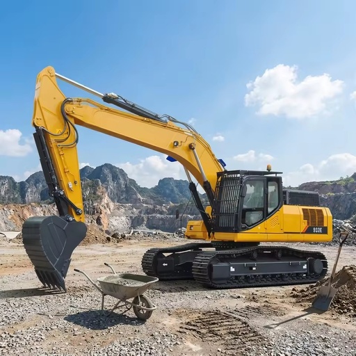 CLG933E Top Brand 32.9 Ton Mining Crawler Excavator with High Digging Power Imported Hydraulic System 1-Year Warranty