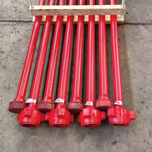 API Oilfield Drilling Rig Wellhead High-pressure Alloy Steel Integral Straight Pipe Hard Pipe Fitting Pup Joint Brand Spray
