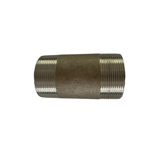 ASTM A733 NPT Carbon Steel Forged Threaded Pipe Nipple (TBE) Natural Gas Pipeline Installation Pipe Class 150 Anti-Rust Oil