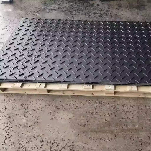 HDPE Subgrade Board Rig Mats Heavy Duty Oil Drilling Rig Matting for Muddy Oilfield Access Road HDPE Ground Cover Mats
