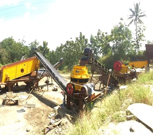 Gold Stone Rock Mining Machinery Plant, Simple Structure and Low Operation Cost