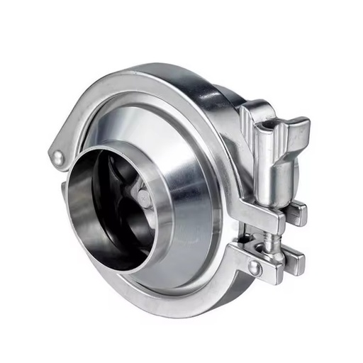 3A DIN SMS ISO IDF Sanitary Stainless Steel SS316L Dn65 One Way Check Valve