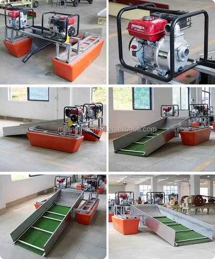 KD Portable Lightweight Mini Gold Ore Mining Machine with Patented Gravity Separator High Recovery Rate & Easy Transport