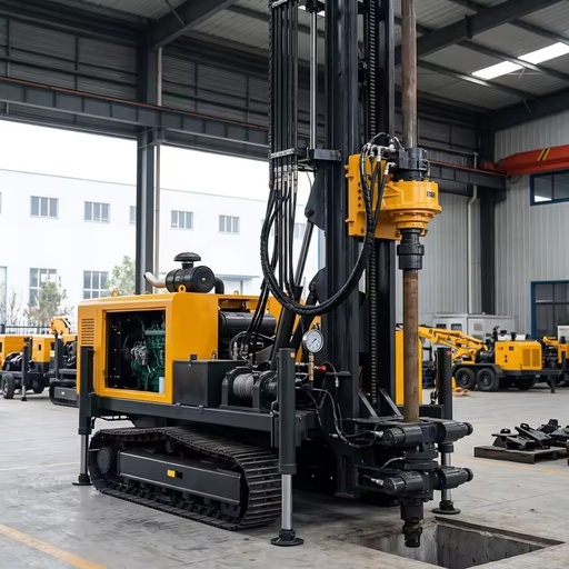 Diesel Engine Mine Drilling Rig for Mining High Quality Equipment 180-800 Water Well Drilling Rig Deep Well
