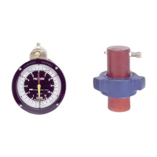 MD Totco Dual Pointer Compound Pressure Gauge System with Pressure Vessel for Oilfield Drilling Rig