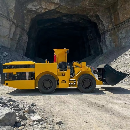 Compact WJ-0.6 Robust Underground Articulated Mining Diesel LHD Loader
