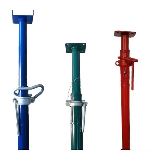 Etais De Macon De Securite Reglables En Acier Galvaniser Pour La Construction Metal Prop Support Dalle Plancher Avec Accessoires