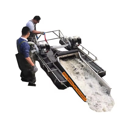 5 Inch Double Engines Mining Machinery Small Portable Gold Mining Equipment