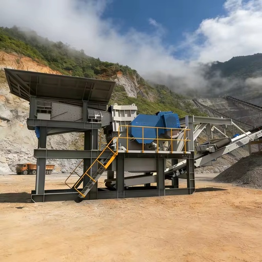 Modular Integrated Crushing Station for Open Pit Mining with Rapid Assembly Instant Production Mining Machinery Equipment