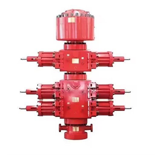 Triple Ram Blowout Preventer Heavy Duty Deep Well Drilling String Controlling Device Custom Temperature Rating Block