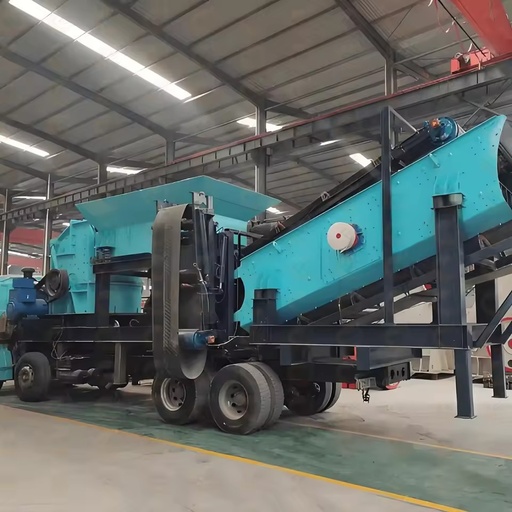 Portable Diesel PLC Bearing Jaw Crusher Steel