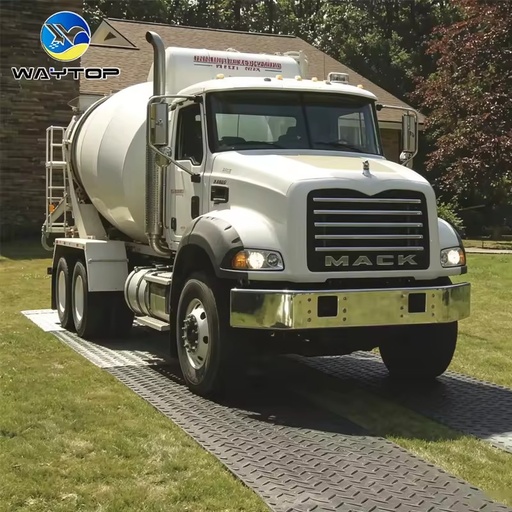 Anti-Slip Grass Protection Mats Durable HDPE Composite Bog Mats for Heavy Equipment Support and Outdoor Event Landscape Turf