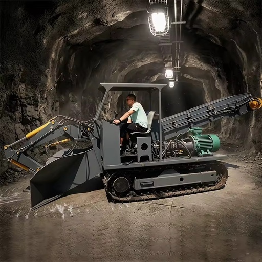 Crawler Mucking Loader ZW-60 Motor Mining Underground Tunnel Mine Muck Shovel Rock Loader Machine 60m/h