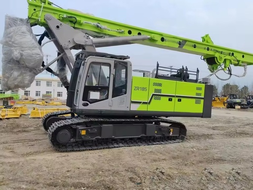 Chinese Top New Highly Praised Diesel Rotary Drilling Rig ZR185 56/44 m Drilling Depth Sale With 1 Year Warrant