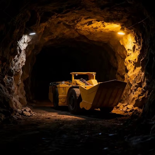 Underground Mining LHD Loader WJ-2 with 115kW Water Cooling Engine