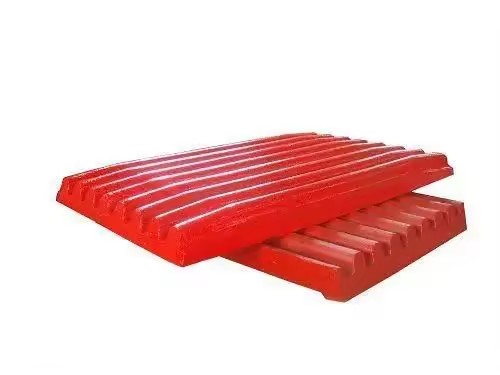 YiweiBrand High Manganese Steel Long-Life Crushers Machine Ore Mining Type Casting with Wear-Resistant Jaw Plate