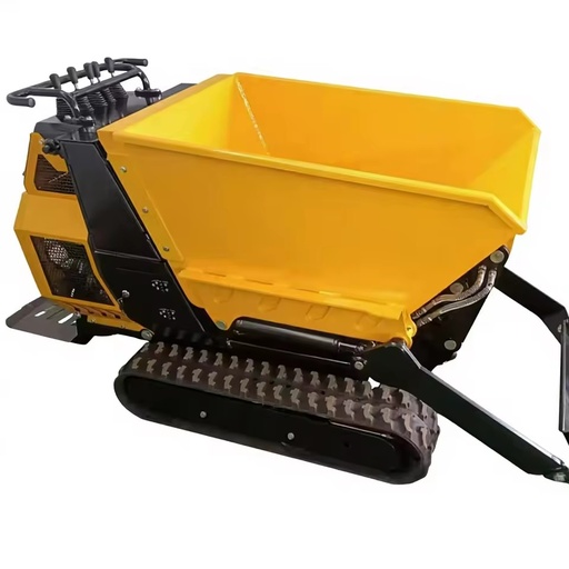 280KG Crawler Loader Small Mini Dumper Truck Self Unloading Function Tracked Dumper Construction Mining Loading Engine Fully