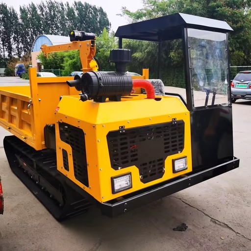 Mini Crawler Dump Truck Dumper with Engine Pump Gearbox for Mining and Transportation