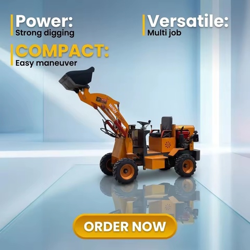 CE Verified Reinforced Diesel Loader for Mine Operation Anti-collision Solid Tire Stable Performance Front End Loader