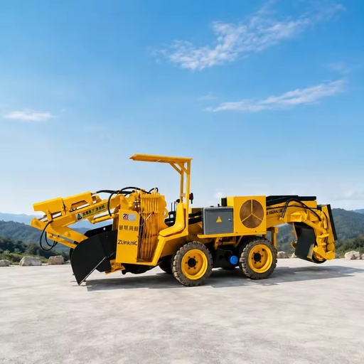 Hydraulic Mucking Loader with Engine and Gearbox for Underground Mining Tunnel Rock Loading and Slag Removal