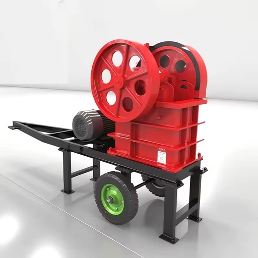 High Quality 250x400 Portable Jaw Crusher New Customizable Particle Size Wear-Resistant Material for Stone Ore Mining Motor