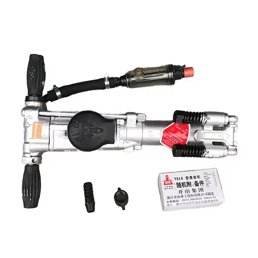 Excellent Power Performance Pneumatic Air Hammer Breaker Rock Drill With Mining Air Compressor Discounted Price
