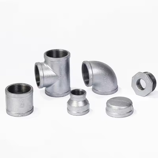 Jianzhi High Quality Malleable Iron Fittings Hot-Dip Galvanized for Oil Pipeline System