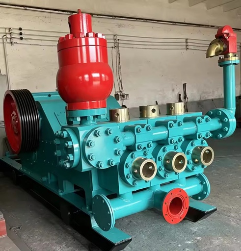 Factory Direct Supply F500 Mud Pump, Horizontal Triplex Single-Acting Piston Pump, for Oilfield Drilling & Coal Mine Grouting