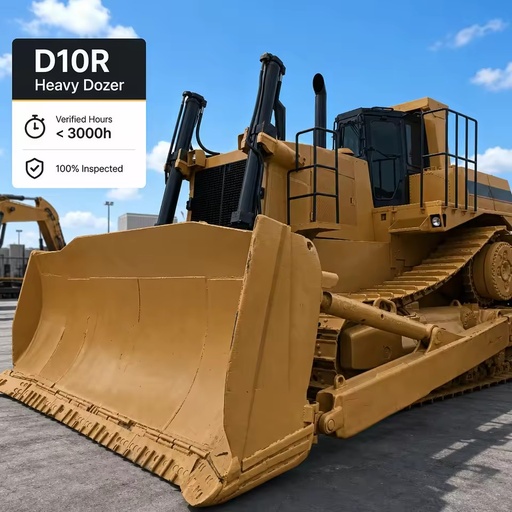 Heavy Duty D10R Crawler Dozer 10000kg Operating Weight Low Hours Original Paint Ready to Work Mining Dozer Machine