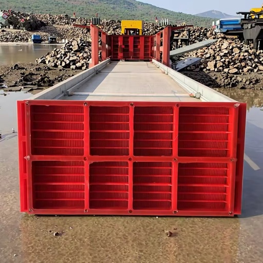 Iron Ore Linear Vibrating Screen Construction Industry Applicable Linear Vibrating Sieve Core Engine Component Wear-Resisting