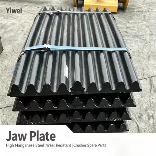 Custom Wear Resistant High Manganese Steel Jaw Plate Casting for Ore Mining Construction Stone Crusher