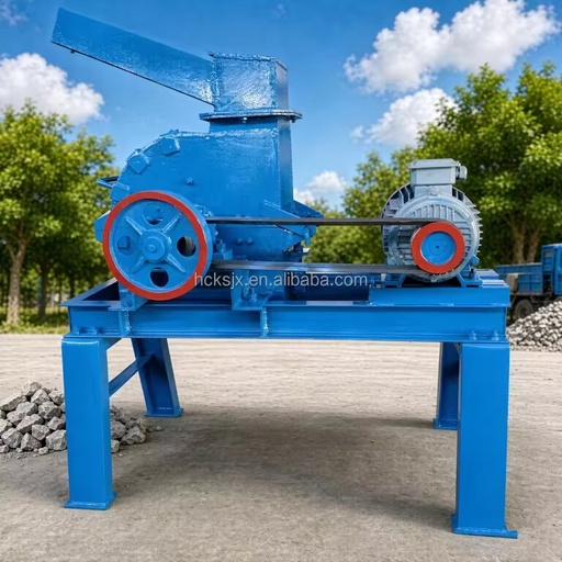 Hammer Mill 1-2 TPH Electric Motor Portable for Small Scale Gold Ore Crushing Mining Site