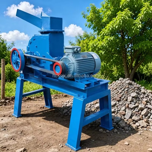 3-6 TPH Hammer Crusher Hammer Mill Electric for Copper Iron Ore Quarry Mineral Processing Plant