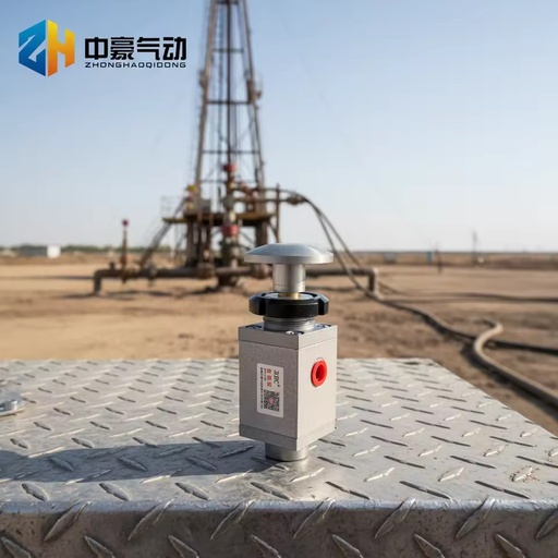 23R1-L8-D 2/3 Way Push Button Valve QY430 for Oilfield Drilling Rig Auxiliary Control