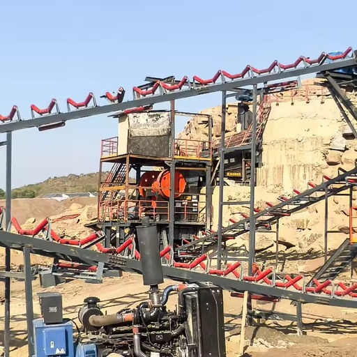 Jaw Crusher Stone Crushing Production Line AC Motor Gear Max 120t/h Capacity Low Energy Consumption Stable Operation