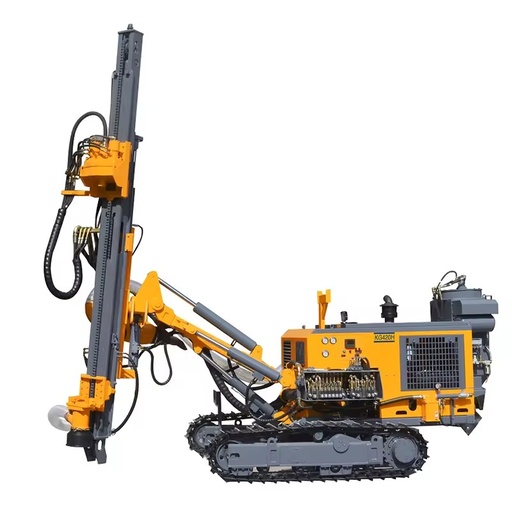 KG420 Pneumatic Blasting Drill Rig Steel Crawler Core Drilling Machine for Mining Quarry Operation