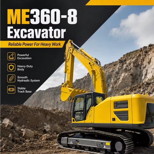 Factory Direct 36 Ton Excavator Machine Hydraulic Crawler Excavator for Mining Construction