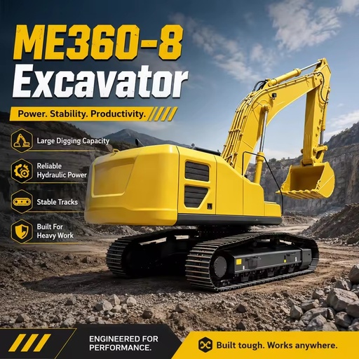 High Quality 33 Ton 36 Ton 39 Ton Hydraulic Excavator Crawler Excavator Machine for Mining Earthmoving Work